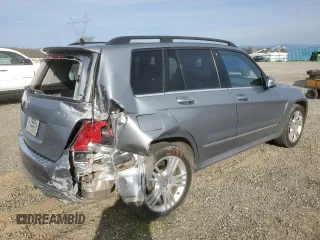 2015 Mercedes-Benz GLK with VIN WDCGG8JB0FG440447, listed as a Copart auction lot 48285755 with 114,987 mi miles and Salvage Title. Bid and sale history available at carsss.com. Image 3.