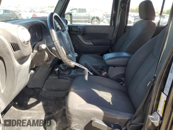 2018 Jeep Wrangler JK Unlimited Sport S with VIN 1C4BJWDG4JL894696, listed as a Copart auction lot 72454864 with 60,122 mi miles and Salvage Title. Bid and sale history available at carsss.com. Image 7.