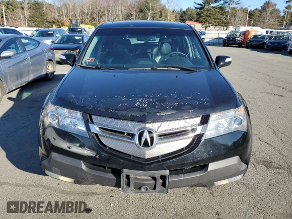 2007 Acura MDX Tech Pkg with VIN 2HNYD28347H524351, listed as a Copart auction lot 44102205 with 242,984 mi miles and Salvage Title. Bid and sale history available at carsss.com. Image 5.