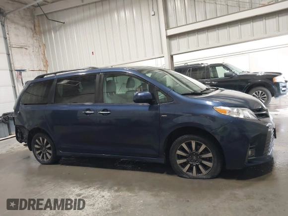 2018 Toyota Sienna XLE with VIN 5TDDZ3DC5JS198019, listed as a IAAI auction lot 42359536 with 56,224 mi miles and . Bid and sale history available at DreamBid. Image 13.