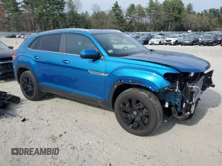 2024 Volkswagen Atlas SE z VIN 1V2KE2CA0RC248463, wystawiony jako Copart lot #54363465 z przebiegiem 3 969 mil mil oraz Szkoda całkowita • Salvage title. Historia ofert i sprzedaży dostępna na DreamBid. Obrazek 4.