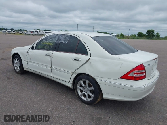 2007 Mercedes-Benz C 280 Luxury with VIN WDBRF54H47A931316, listed as a IAAI auction lot 42625925 with 109,449 mi miles and . Bid and sale history available at DreamBid. Image 3.