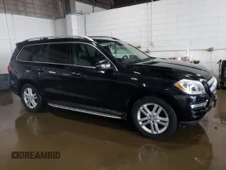 2014 Mercedes-Benz GL 450 with VIN 4JGDF7CE5EA353959, listed as a Copart auction lot 62222185 with 152,386 mi miles and Clean title. Bid and sale history available at DreamBid. Image 4.