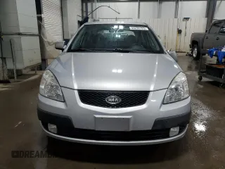 2009 Kia Rio LX with VIN KNADE243196496923, listed as a Copart auction lot 44235725 with 103,171 mi miles and Salvage Title. Bid and sale history available at carsss.com. Image 5.