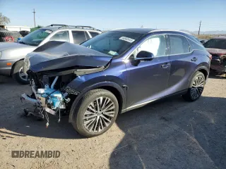 2024 Lexus RX with VIN JTJCHMAA7R2020524, listed as a Copart auction lot 44863445 with 6,628 mi miles and Salvage Title. Bid and sale history available at carsss.com. Image 1.