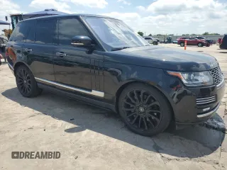 2015 Land Rover Range Rover Autobiography with VIN SALGV2TF2FA217086, listed as a Copart auction lot 55519365 with 129,197 mi miles and Salvage title. Bid and sale history available at DreamBid. Image 4.