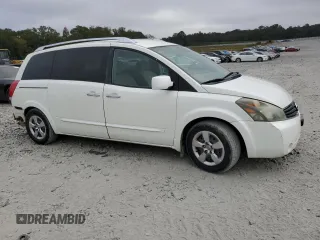 2008 Nissan Quest with VIN 5N1BV28UX8N112473, listed as a Copart auction lot 77664004 with 220,882 mi miles and Salvage Title. Bid and sale history available at carsss.com. Image 4.