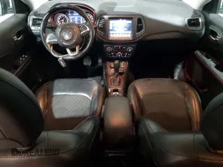 2019 Jeep Compass Trailhawk with VIN 3C4NJDDB5KT799253, listed as a Copart auction lot 45333085 with 71,780 mi miles and Salvage Title. Bid and sale history available at carsss.com. Image 8.