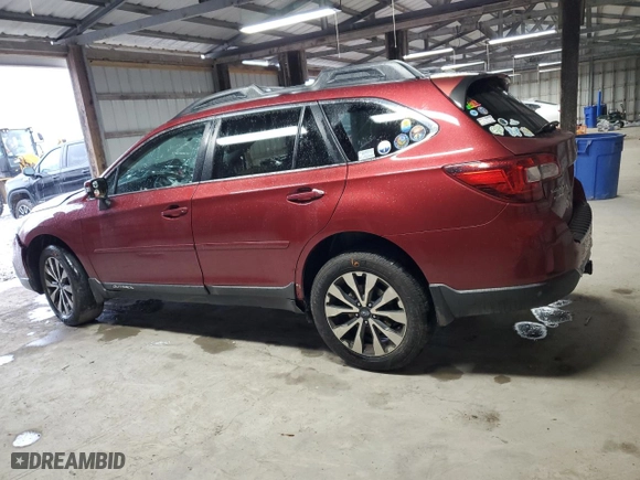 2015 Subaru Outback 2.5i Limited with VIN 4S4BSBJCXF3362332, listed as a Copart auction lot 44605965 with 139,810 mi miles and Salvage Title. Bid and sale history available at carsss.com. Image 2.