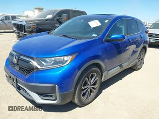 2021 Honda CR-V EX with VIN 7FARW1H58ME002201, listed as a IAAI auction lot 41839566 with 29,187 mi miles. Bid and sale history available at carsss.com. Image 17.