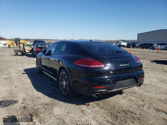 2016 Porsche Panamera S Hybrid with VIN WP0AD2A75GL040227, listed as a Copart auction lot 60998272 with 45,228 mi miles. Bid and sale history available at carsss.com. Image 3.