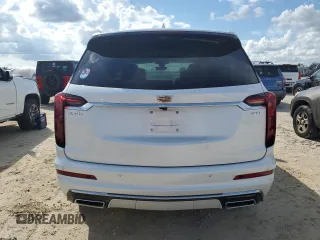 2022 Cadillac XT6 Premium Luxury with VIN 1GYKPCRS0NZ182810, listed as a Copart auction lot 74277474 with 0 mi miles and Salvage Title. Bid and sale history available at carsss.com. Image 6.