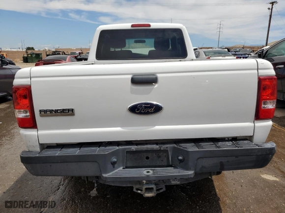 2011 Ford Ranger XL with VIN 1FTKR1ED4BPA81417, listed as a Copart auction lot 60971884 with 198,677 mi miles and Salvage Title. Bid and sale history available at carsss.com. Image 6.
