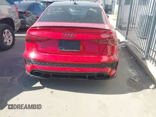 2023 Audi RS 3 with VIN WUAG4DGY0PA903200, listed as a IAAI auction lot 41839519 with 27,224 mi miles. Bid and sale history available at carsss.com. Image 17.