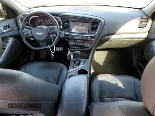 2014 Kia Optima SXL Turbo with VIN 5XXGR4A63EG297897, listed as a Copart auction lot 50412225 with 231,824 mi miles and Salvage Title. Bid and sale history available at DreamBid. Image 8.