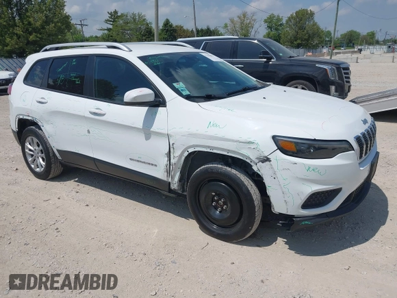 2021 Jeep Cherokee Latitude with VIN 1C4PJMCB1MD171158, listed as a IAAI auction lot 42259802 with 136,987 mi miles and . Bid and sale history available at DreamBid. Image 1.