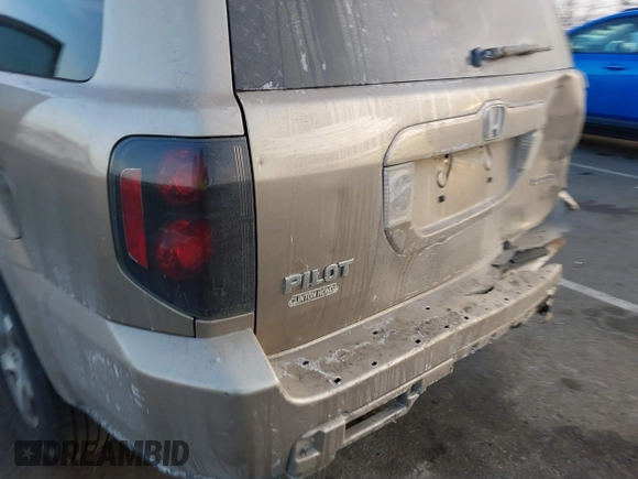2007 Honda Pilot EX-L with VIN 2HKYF18667H509331, listed as a IAAI auction lot 41453510 with 228,746 mi miles and . Bid and sale history available at DreamBid. Image 6.