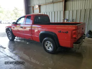 2005 Dodge Dakota ST with VIN 1D7HW22K95S236742, listed as a Copart auction lot 54056535 with 90,638 mi miles and Salvage title. Bid and sale history available at DreamBid. Image 2.