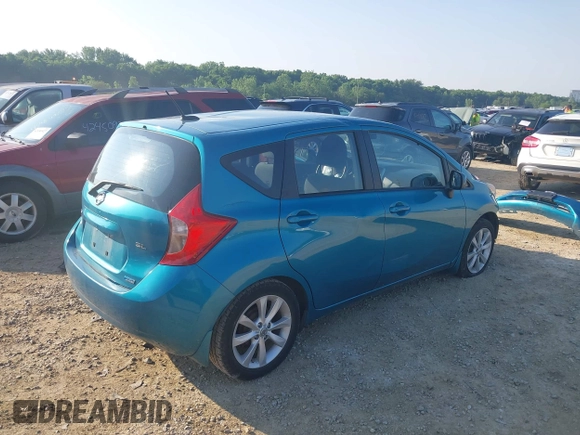 2014 Nissan Note S Plus with VIN 3N1CE2CP3EL367619, listed as a IAAI auction lot 42476703 with 148,576 mi miles and . Bid and sale history available at DreamBid. Image 4.