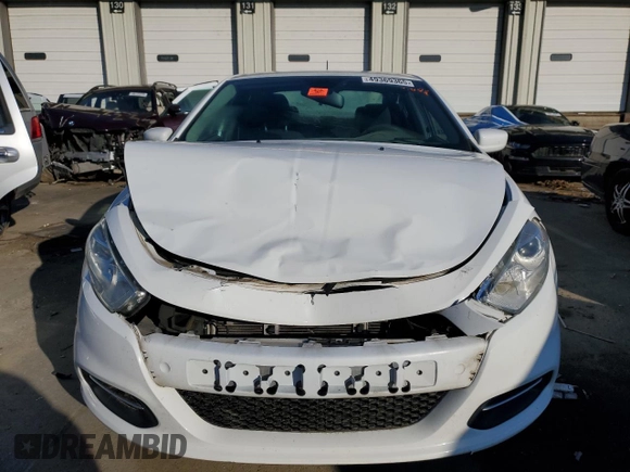 2016 Dodge Dart SXT Sport with VIN 1C3CDFFAXGD802289, listed as a Copart auction lot 49369365 with 70,964 mi miles and Salvage Title. Bid and sale history available at DreamBid. Image 5.