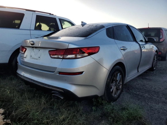 2019 Kia Optima LX with VIN 5XXGT4L33KG332275, listed as a Copart auction lot 75907064 with 106,296 mi miles and Non Repairable. Bid and sale history available at carsss.com. Image 3.