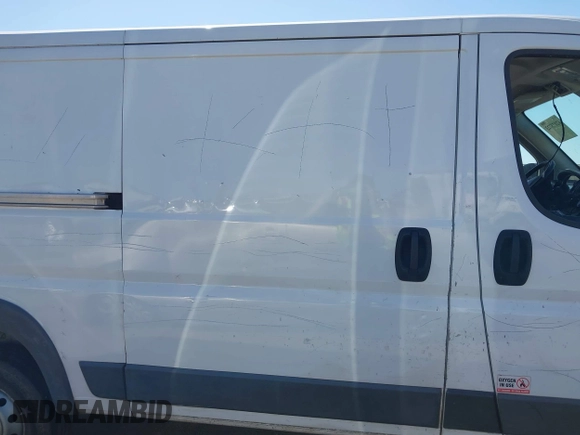 2017 Ram ProMaster Cargo with VIN 3C6TRVAG8HE521666, listed as a IAAI auction lot 42073723 with 127,619 mi miles and . Bid and sale history available at DreamBid. Image 13.