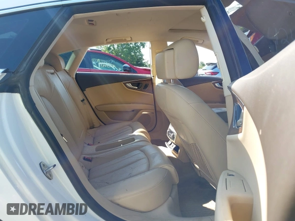 2012 Audi A7 Prestige with VIN WAU3GAFC1CN101990, listed as a IAAI auction lot 42452981 with Not provided miles and . Bid and sale history available at DreamBid. Image 8.