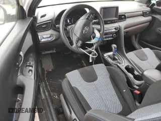 2019 Hyundai Veloster 2.0 with VIN KMHTG6AF5KU018693, listed as a Copart auction lot 76660363 with 74,498 mi miles. Bid and sale history available at carsss.com. Image 8.