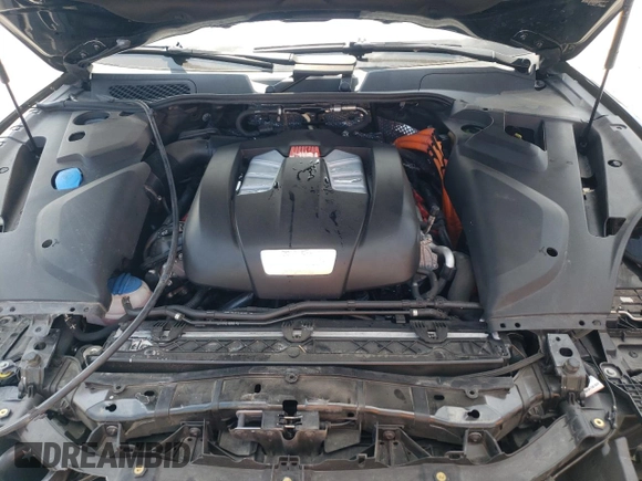 2017 Porsche Cayenne S E-Hybrid with VIN WP1AE2A23HLA71302, listed as a Copart auction lot 54586635 with 102,228 mi miles and Salvage title. Bid and sale history available at DreamBid. Image 12.