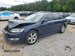 2015 Volkswagen Passat Wolfsburg Edition with VIN 1VWAS7A33FC108200, listed as a Copart auction lot 55733255 with 93,226 mi miles and Salvage title. Bid and sale history available at DreamBid. Image 1.