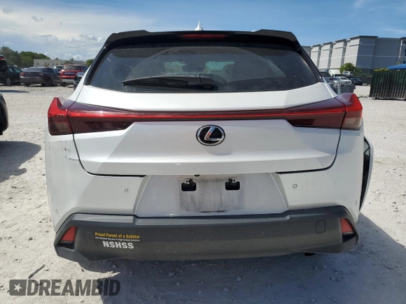 2022 Lexus UX 200 with VIN JTHP3JBH2N2046468, listed as a Copart auction lot 60145295 with 46,107 mi miles and Salvage title. Bid and sale history available at DreamBid. Image 6.