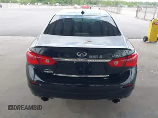 2015 Infiniti Q50 Premium with VIN JN1BV7AR1FM390739, listed as a IAAI auction lot 41865581 with 172,326 mi miles and . Bid and sale history available at DreamBid. Image 16.