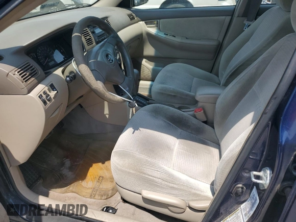 2007 Toyota Corolla CE with VIN 1NXBR32E47Z923251, listed as a Copart auction lot 60465925 with 288,224 mi miles and Clean title. Bid and sale history available at DreamBid. Image 7.