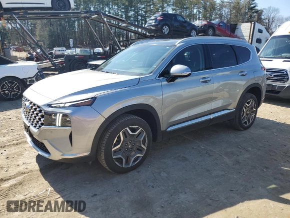 2023 Hyundai Santa Fe Hybrid Limited with VIN 5NMS5DA12PH012055, listed as a Copart auction lot 46450894 with 17,916 mi miles. Bid and sale history available at carsss.com. Image 1.