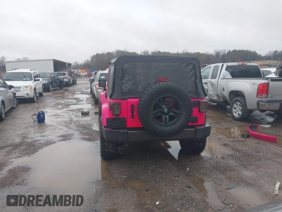 2016 Jeep Wrangler Unlimited Sport with VIN 1C4BJWDG1GL168500, listed as a IAAI auction lot 41535907 with 108,206 mi miles and . Bid and sale history available at DreamBid. Image 16.