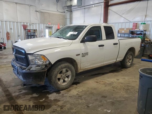 2022 Ram 1500 Express with VIN 1C6RR7FT7NS199803, listed as a Copart auction lot 88124875 with 50,207 mi miles and Salvage title. Bid and sale history available at DreamBid. Image 1.