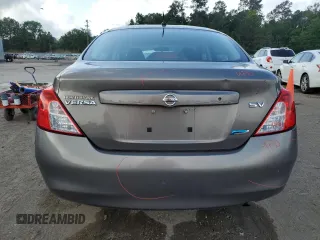 2012 Nissan Versa S with VIN 3N1CN7AP4CL827013, listed as a Copart auction lot 53342115 with 127,507 mi miles and Salvage Title. Bid and sale history available at carsss.com. Image 6.