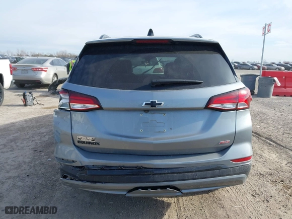 2024 Chevrolet Equinox RS with VIN 3GNAXMEG8RS130635, listed as a IAAI auction lot 41270013 with 11,968 mi miles. Bid and sale history available at carsss.com. Image 15.