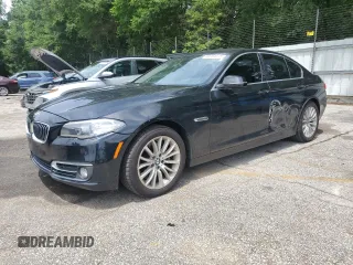 2014 BMW 5 Series 528i xDrive with VIN WBA5A7C52ED219459, listed as a Copart auction lot 60204875 with 121,804 mi miles and Salvage title. Bid and sale history available at DreamBid. Image 1.