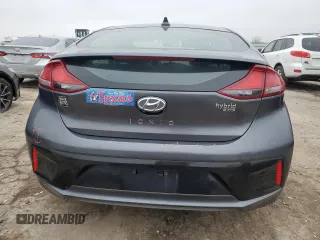 2019 Hyundai Ioniq Blue with VIN KMHC65LC8KU171620, listed as a Copart auction lot 43796755 with 151,479 mi miles and Salvage Title. Bid and sale history available at DreamBid. Image 6.
