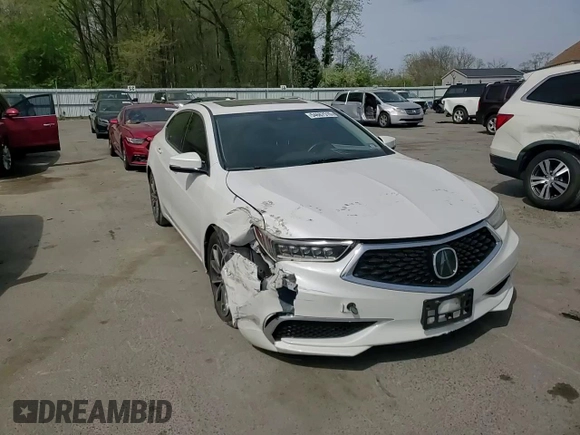 2019 Acura TLX with VIN 19UUB1F33KA007915, listed as a Copart auction lot 54687515 with 92,335 mi miles and Salvage title. Bid and sale history available at DreamBid. Image 13.