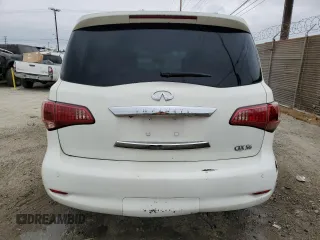 2011 Infiniti QX56 7-passenger with VIN JN8AZ2NF1B9500206, listed as a Copart auction lot 54245325 with 189,438 mi miles and Salvage Title. Bid and sale history available at carsss.com. Image 6.