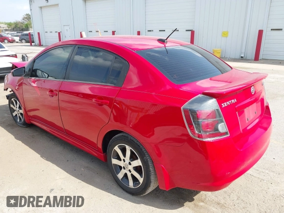 2012 Nissan Sentra S with VIN 3N1AB6AP2CL647006, listed as a IAAI auction lot 42282745 with 80,937 mi miles and . Bid and sale history available at DreamBid. Image 3.