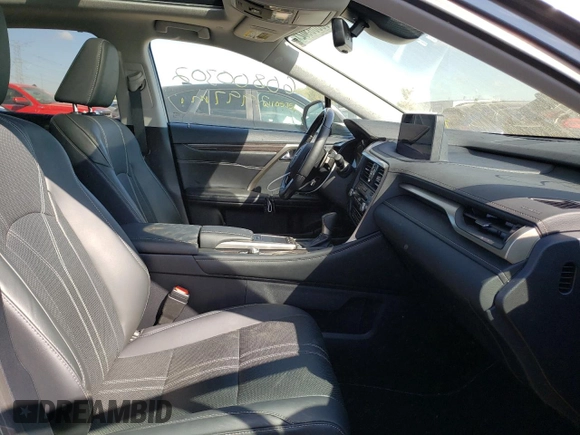 2020 Lexus RX with VIN 2T2JGMDA5LC049176, listed as a Copart auction lot 60800302 with 2,997 mi miles. Bid and sale history available at carsss.com. Image 5.