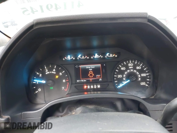 2018 Ford F-150 XL with VIN 1FTNF1E53JKC23766, listed as a IAAI auction lot 41149145 with 301,176 mi miles and . Bid and sale history available at DreamBid. Image 7.