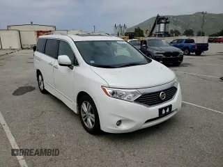 2015 Nissan Quest S with VIN JN8AE2KP6F9120261, listed as a Copart auction lot 55038694 with 127,294 mi miles. Bid and sale history available at carsss.com. Image 12.