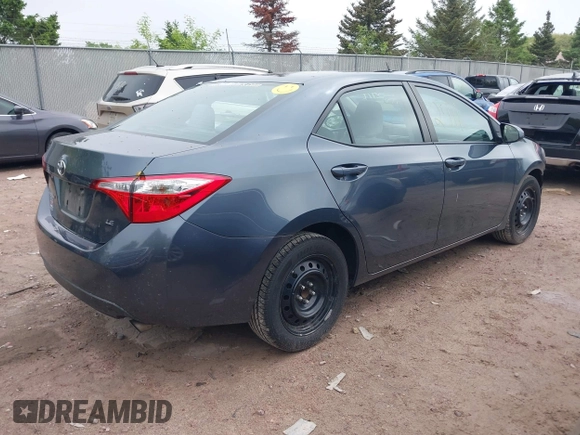 2016 Toyota Corolla L with VIN 2T1BURHE7GC532430, listed as a IAAI auction lot 42242711 with 137,206 mi miles and . Bid and sale history available at DreamBid. Image 4.