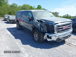 2014 GMC Sierra 1500 SLT z VIN 3GTU2VEC5EG343255, wystawiony jako IAAI lot #41699805 z przebiegiem 169 501 mil mil oraz . Historia ofert i sprzedaży dostępna na DreamBid. Obrazek 1.