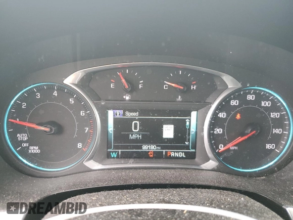 2018 Chevrolet Traverse LT Leather with VIN 1GNEVHKW8JJ275402, listed as a Copart auction lot 55699804 with 99,190 mi miles. Bid and sale history available at carsss.com. Image 9.