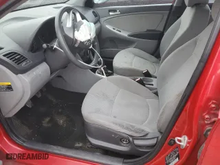 2013 Hyundai Accent GLS with VIN KMHCT4AE6DU463289, listed as a Copart auction lot 49876525 with 136,662 mi miles and Non Repairable. Bid and sale history available at carsss.com. Image 7.